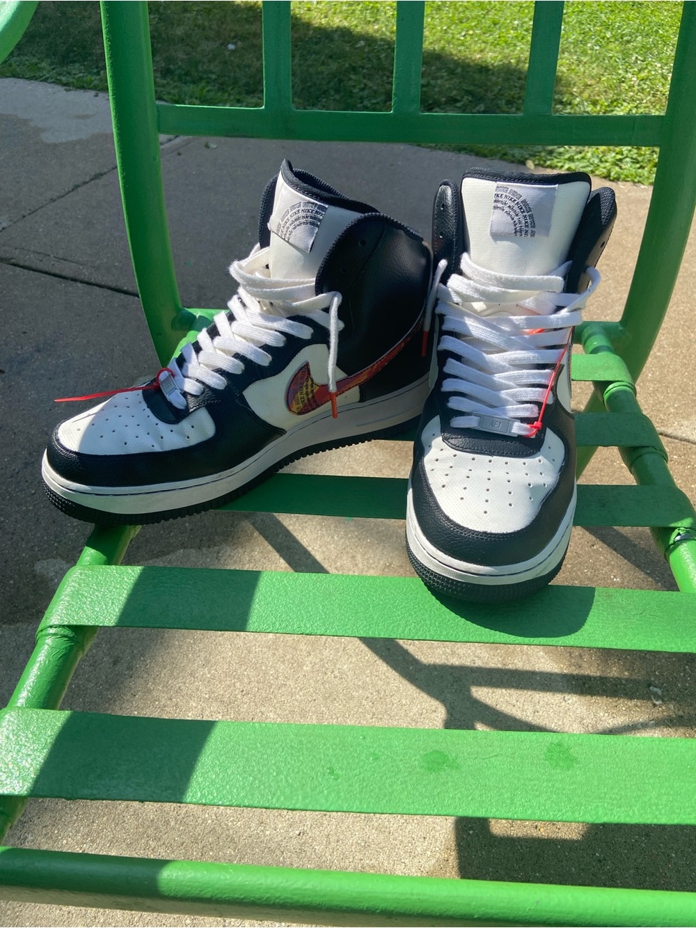 Nike Air Jordan 1 ‘Vintage Mosaic’ in Black and White with Red Accent